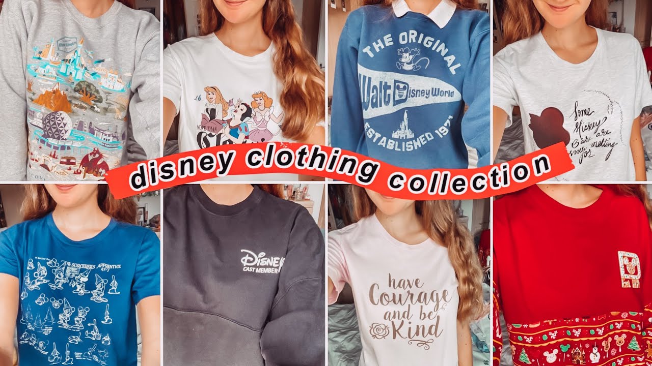 exposing my HUGE disney clothing collection *OUT OF CONTROL*