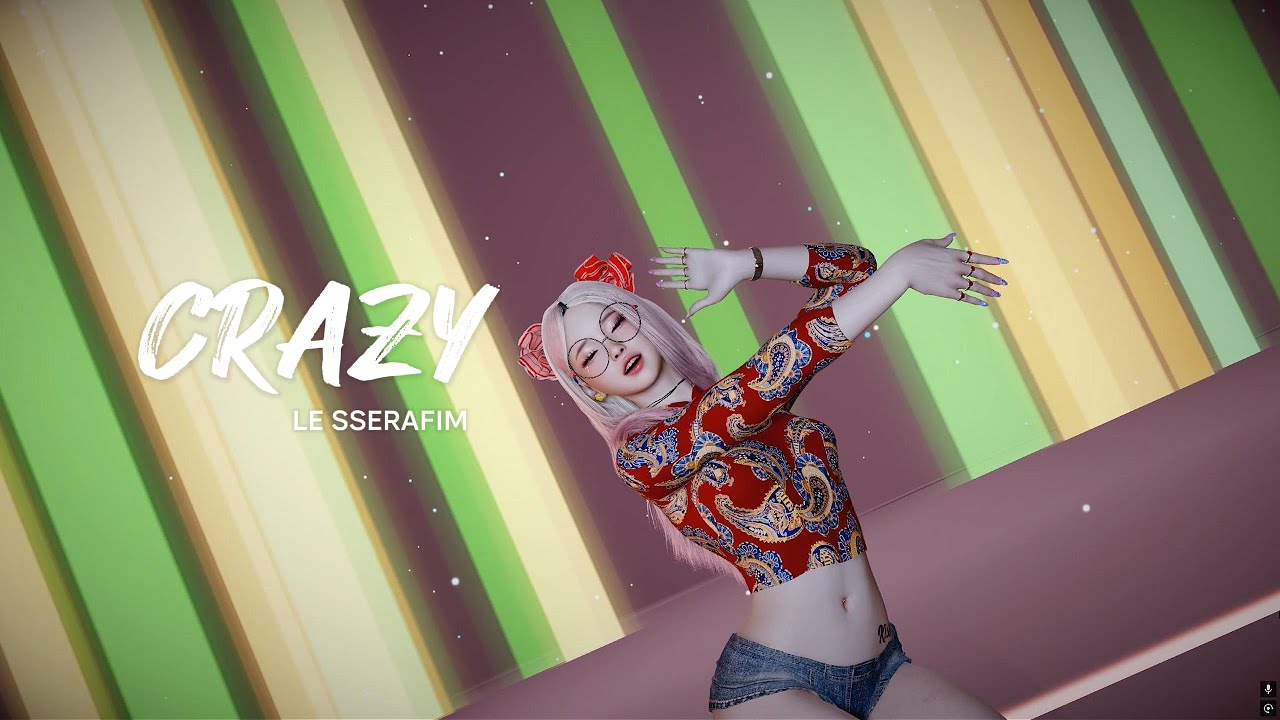 [MMD VAM] CRAZY - LE SSERAFIM (Japanese ver)