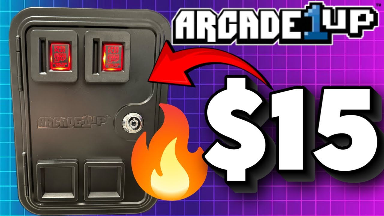 Распаковка и обзор монетных дверей Arcade1up за 15 долларов