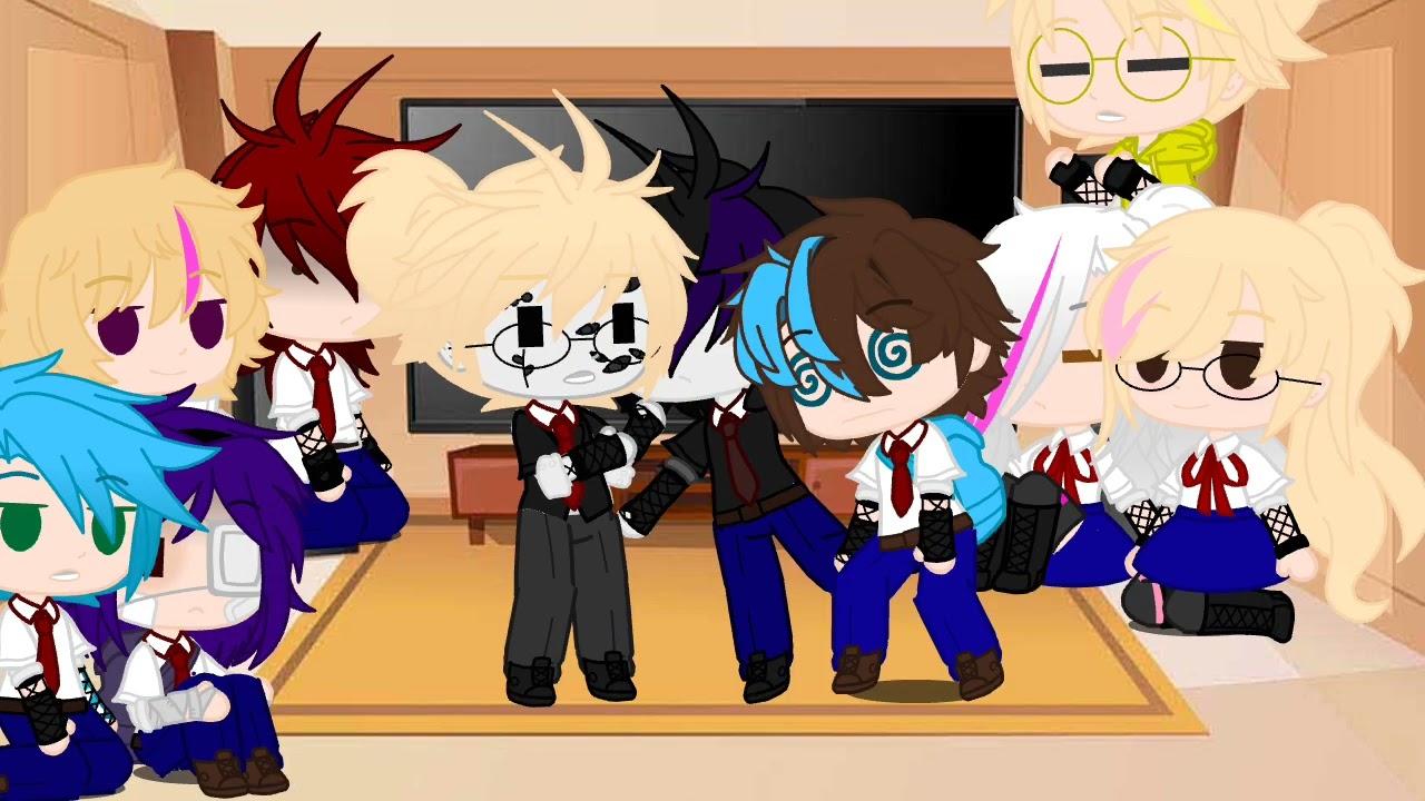 FNAFHS reaccionan a ??? (Golddy?) (BXB)