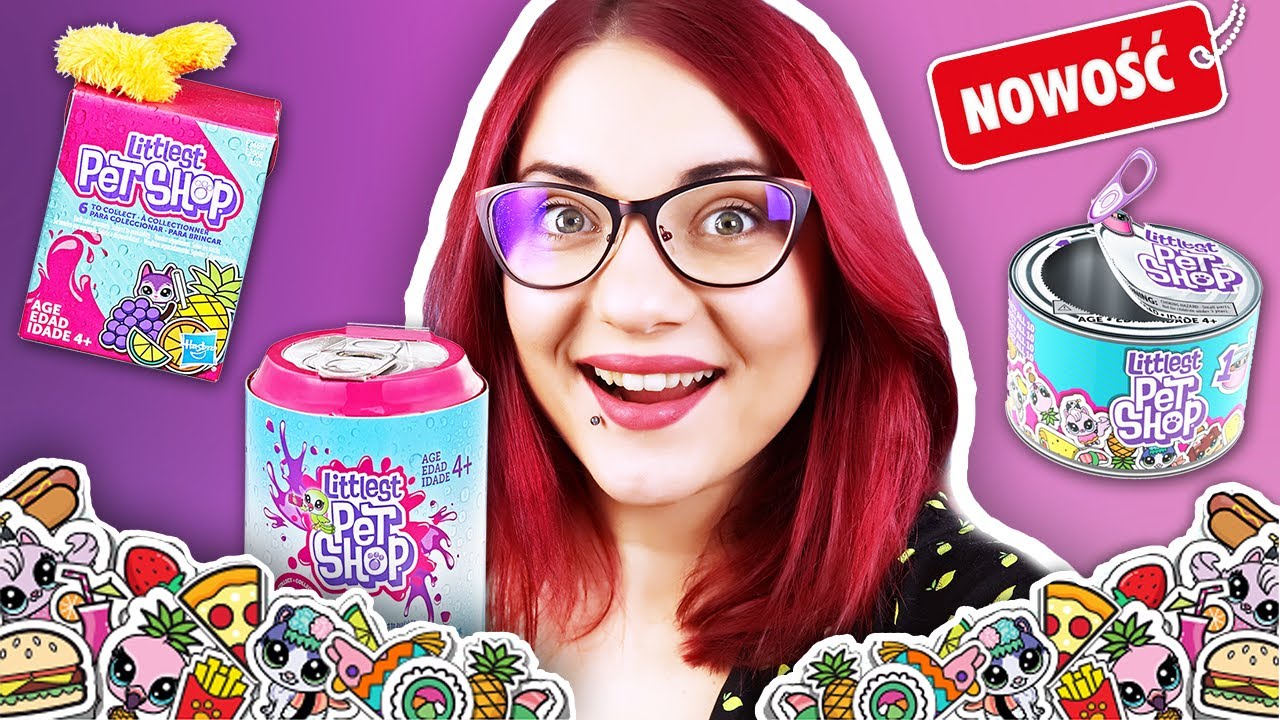 NOWE LPS 😍 PUSZKI SPRAGNIONE ZWIERZĘTA 🥫 GŁODNE ZWIERZAKI 🍽️ SOCZKI PLUSZAKI 🐱 LITTLEST PET SHOP