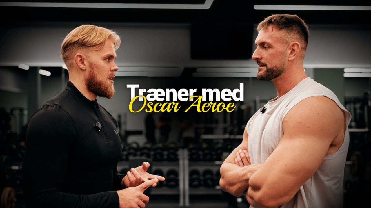 Tr&aelig;ner med tidligere klient, Oscar Aeroe, i Train SF, Dubai
