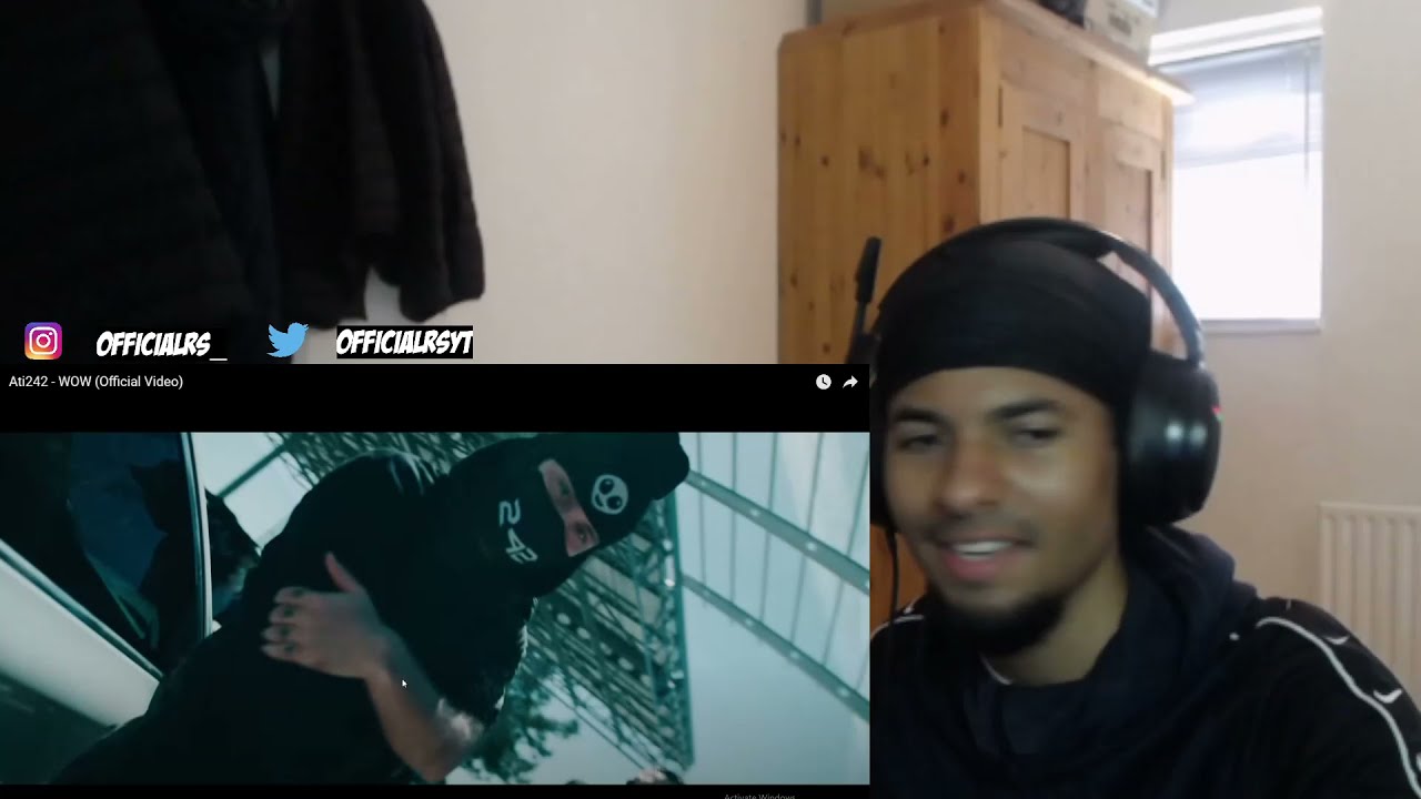 DIFFERENT VIBES!🌊🥶💨🇹🇷 *UK REACTION* Ati242 - WOW (Official Video)