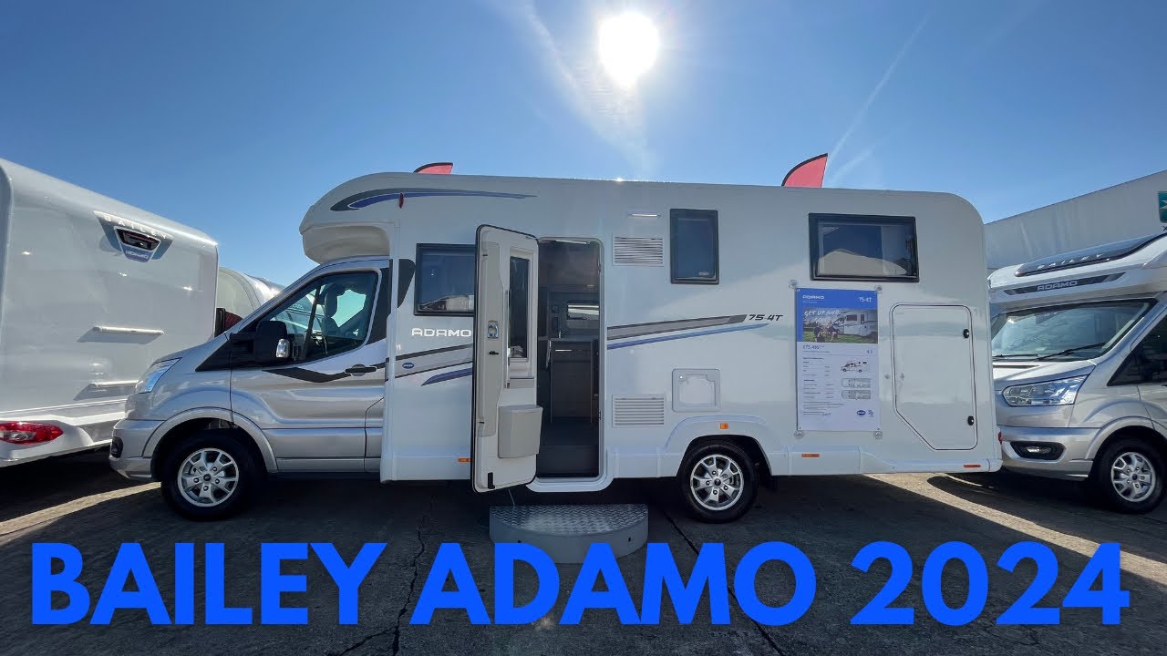 *NEW* Bailey Adamo Motorhome 2024: Ford Based 5 Layouts
