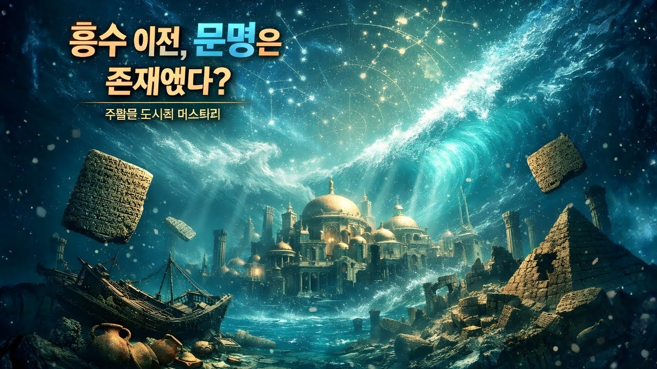 대홍수가 우리 이전의 고도 문명을 지워버렸다면 | 잠들기 위한 역사 이야기