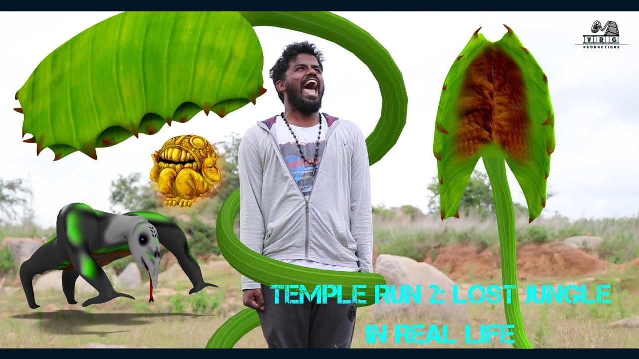 Temple Run 2 Lost Jungle In Real Life !! 02