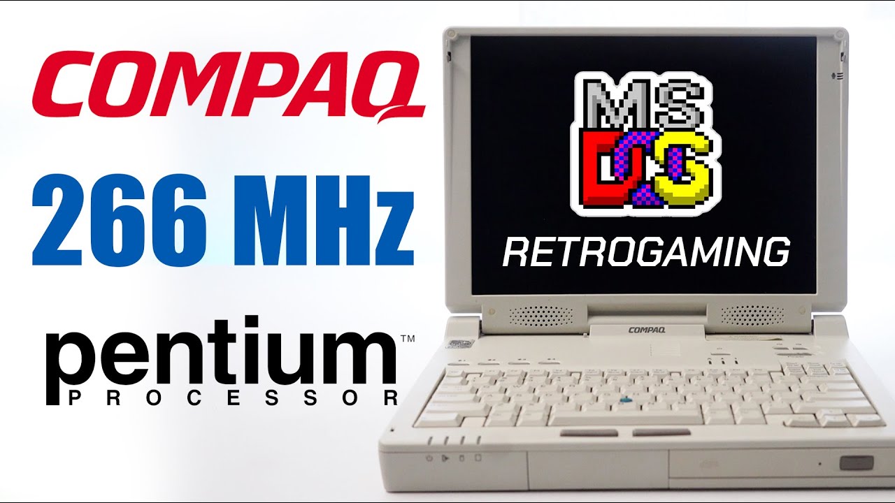 Обзор и тестирование Compaq ARMADA 7792 — как найти лучший ноутбук для ретро-игр на MSDOS.
