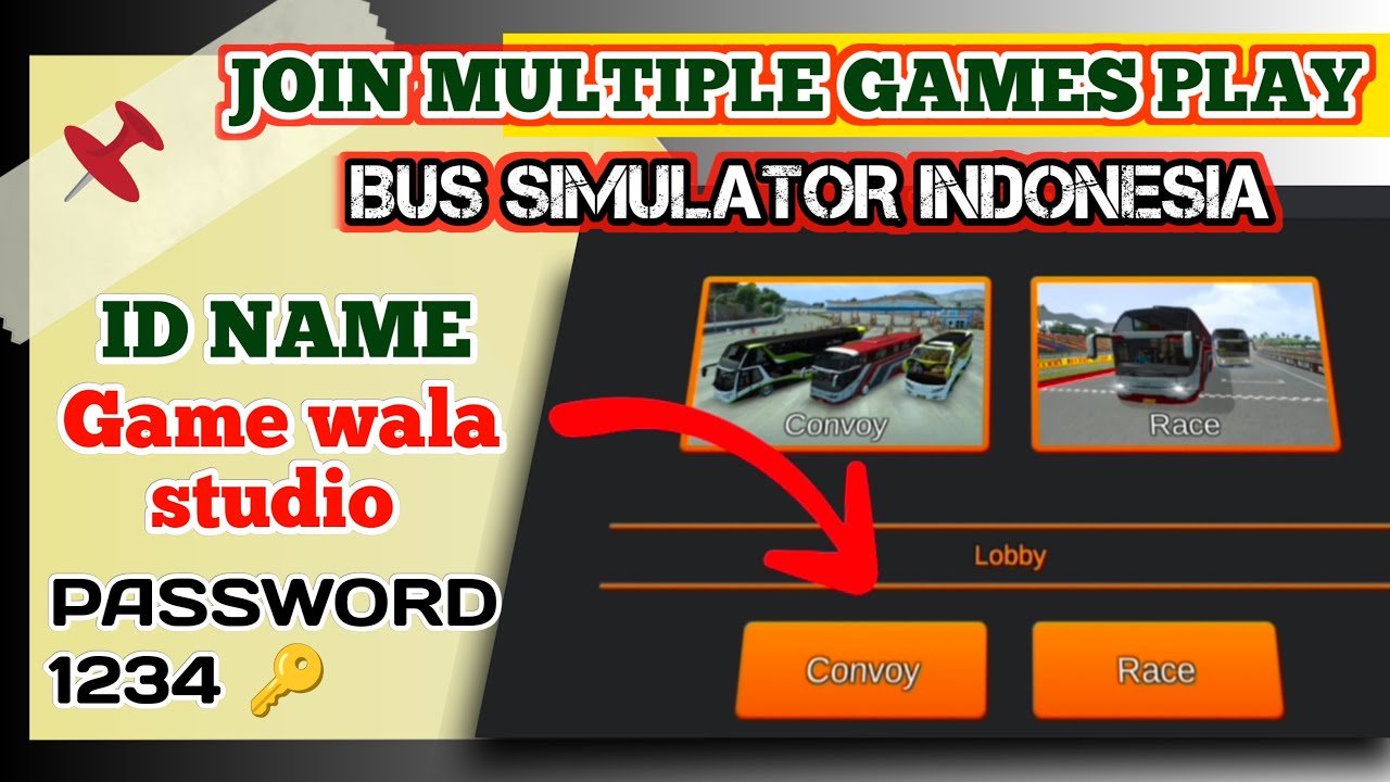 MULTIPLAYER GAME 🎯 BUS SIMULATOR INDONESIA #shorts stream