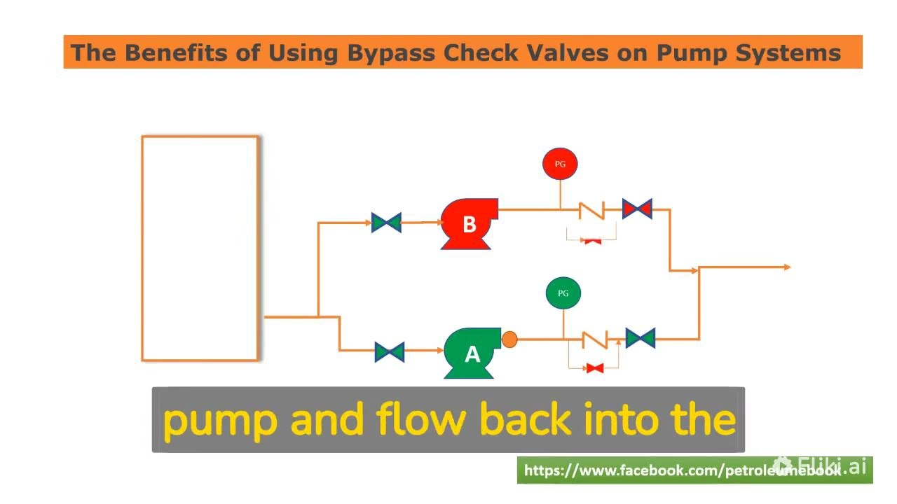The Benefits of Using Bypass Check Valves on Pump Systems |Process Animation| 2022