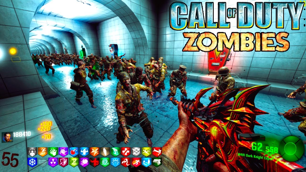 POOL HALLWAY: One of the Most INSANE Zombie Maps EVER! (Black Ops 3)