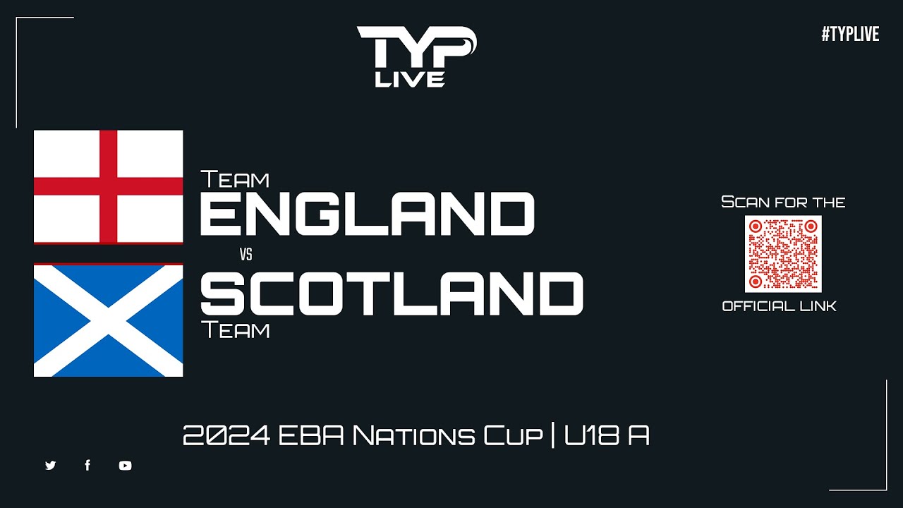 England v Scotland | Under 18 A | 2024 EBA Nations Cup | Bridlington Spa Pool