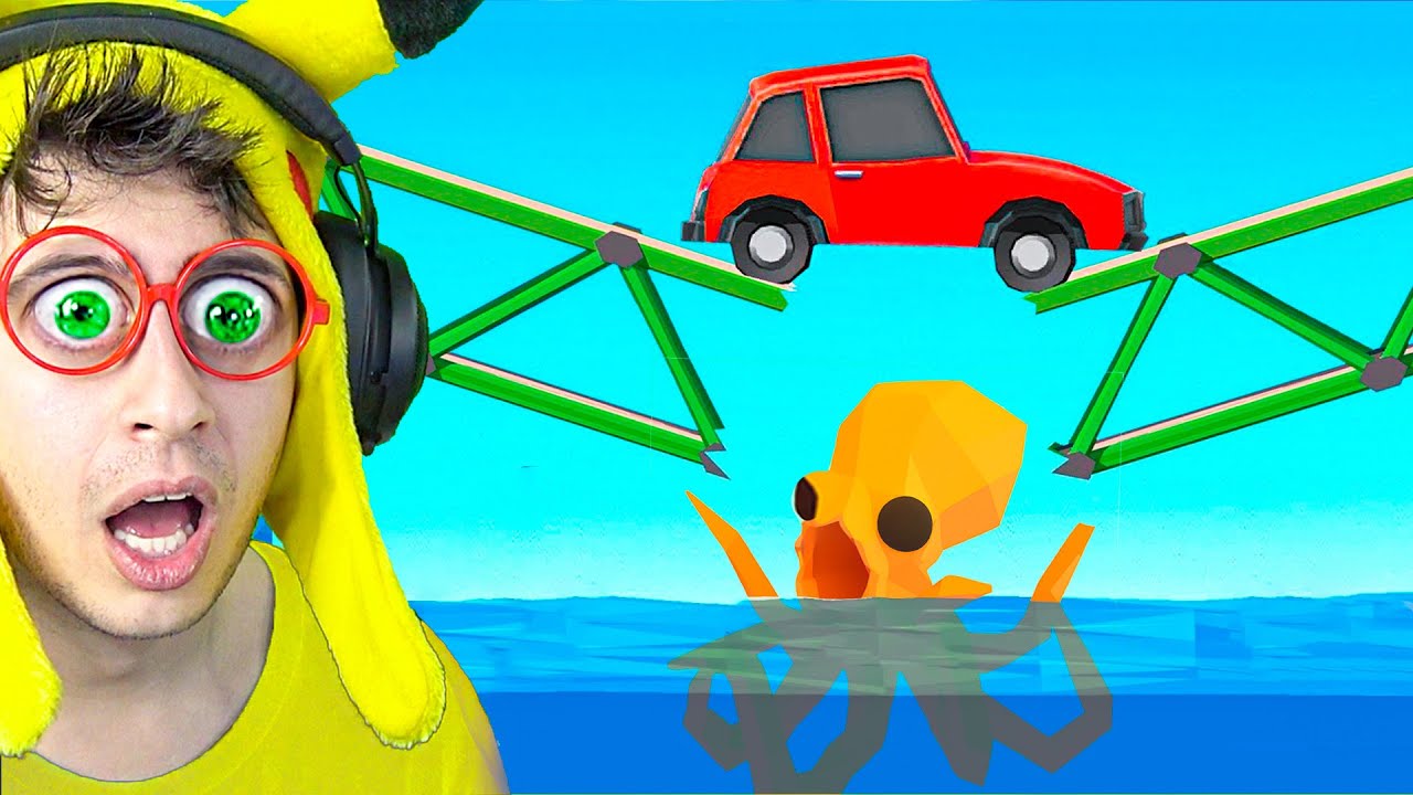 Los PEORES puentes del MUNDO 2 😱⚠️!! (ayuda) - Poly Bridge 2 TEKENDO