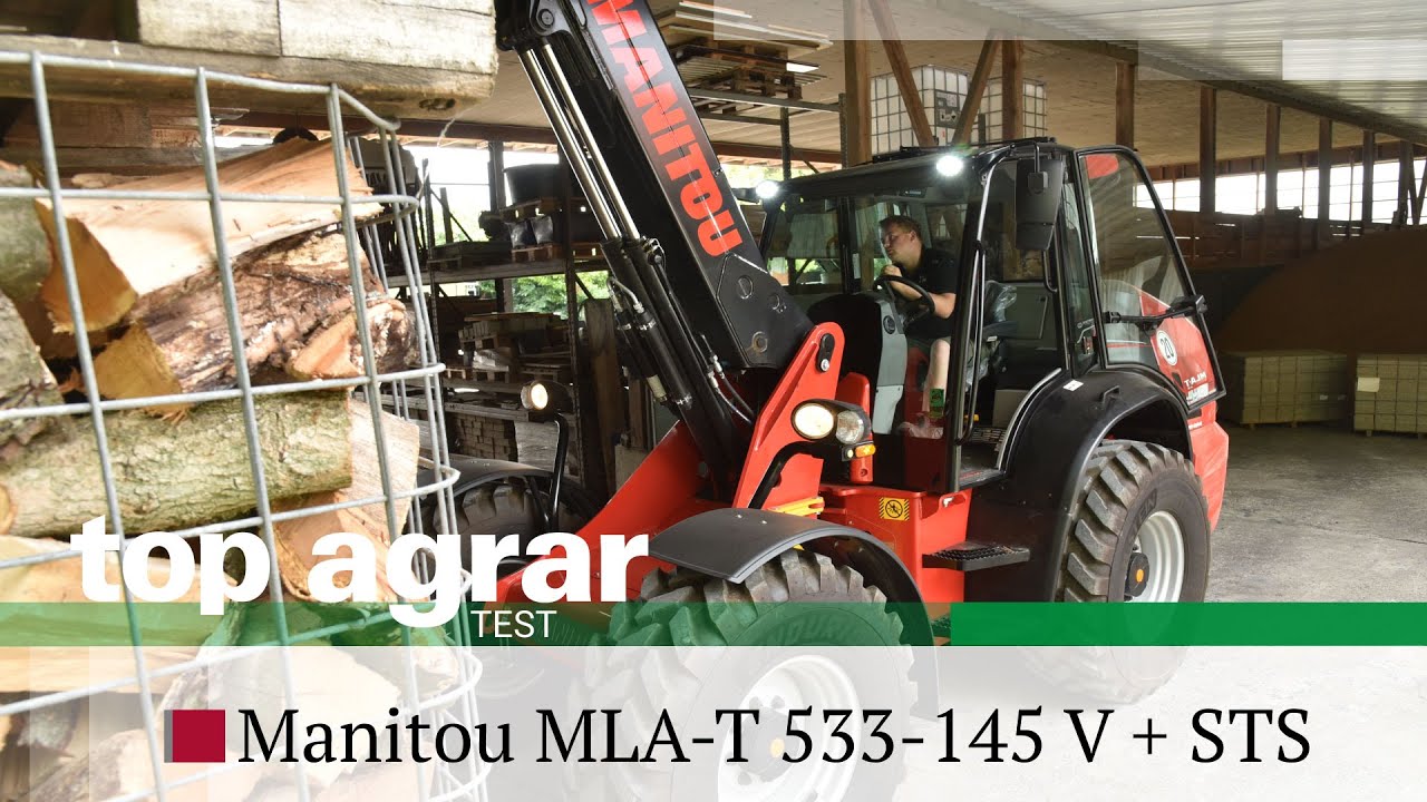 Teleskopradladervergleich - Manitou MLA-T 533-145 V + STS