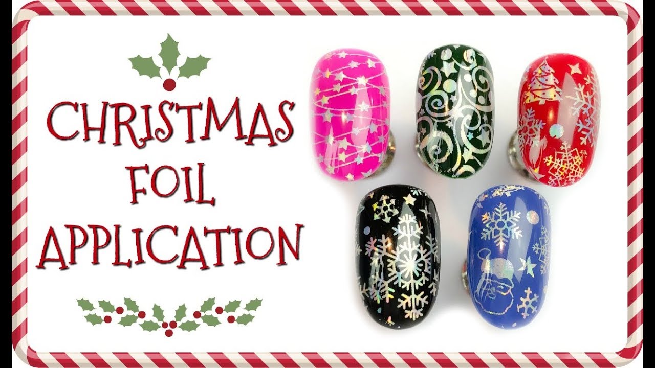 🎄🎄 Christmas Foil Application 🎄🎄
