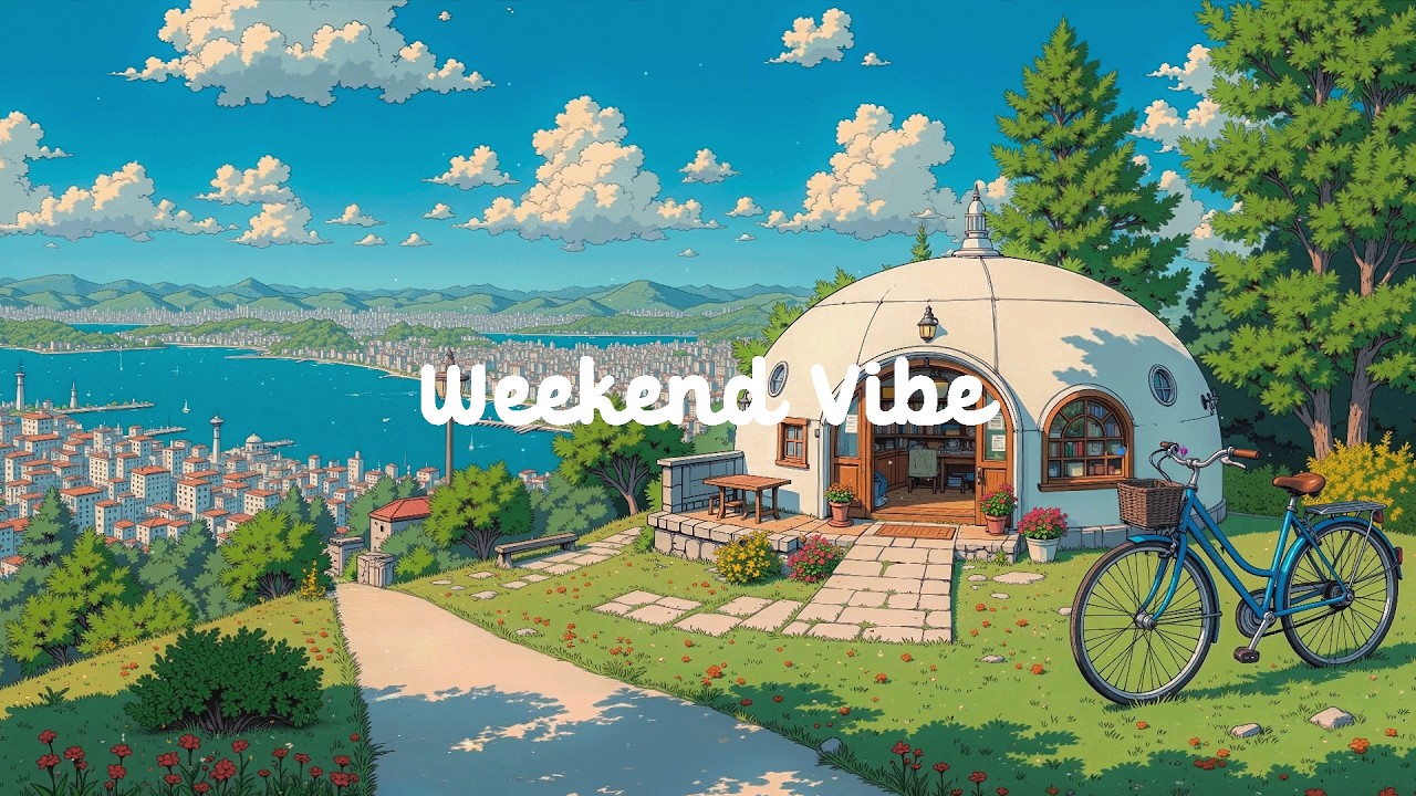 Weekend Vibe 🍃 Positive Morning in Sunday for study · relax ⛅ Lofi Hip Hop - Relaxing Playlist