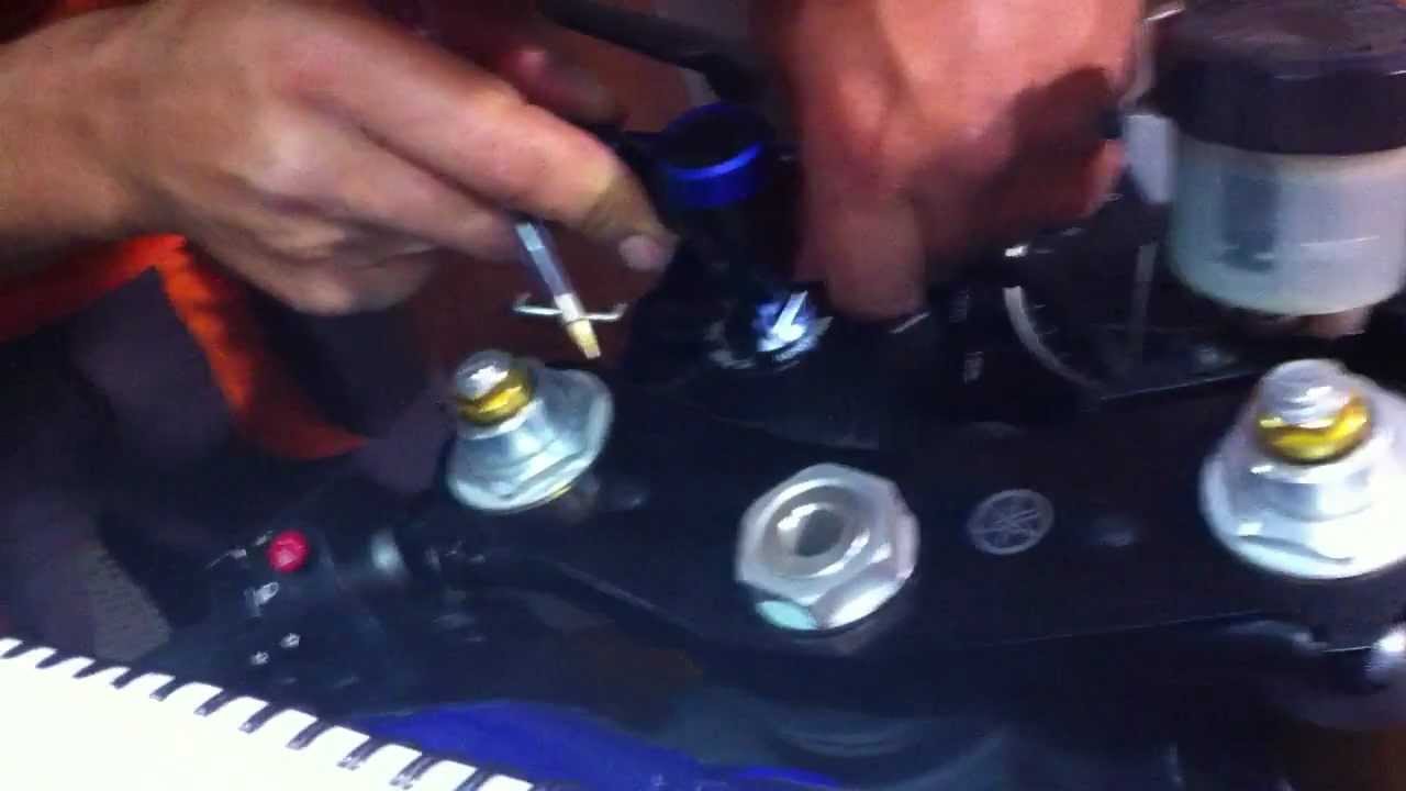 Motorcycle lost key solution.