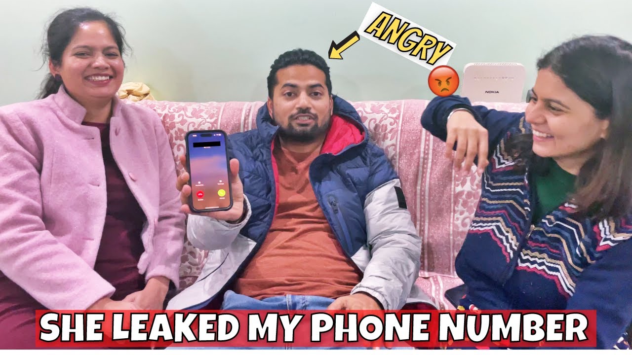 Nidhi LEAKED My Phone Number !!
