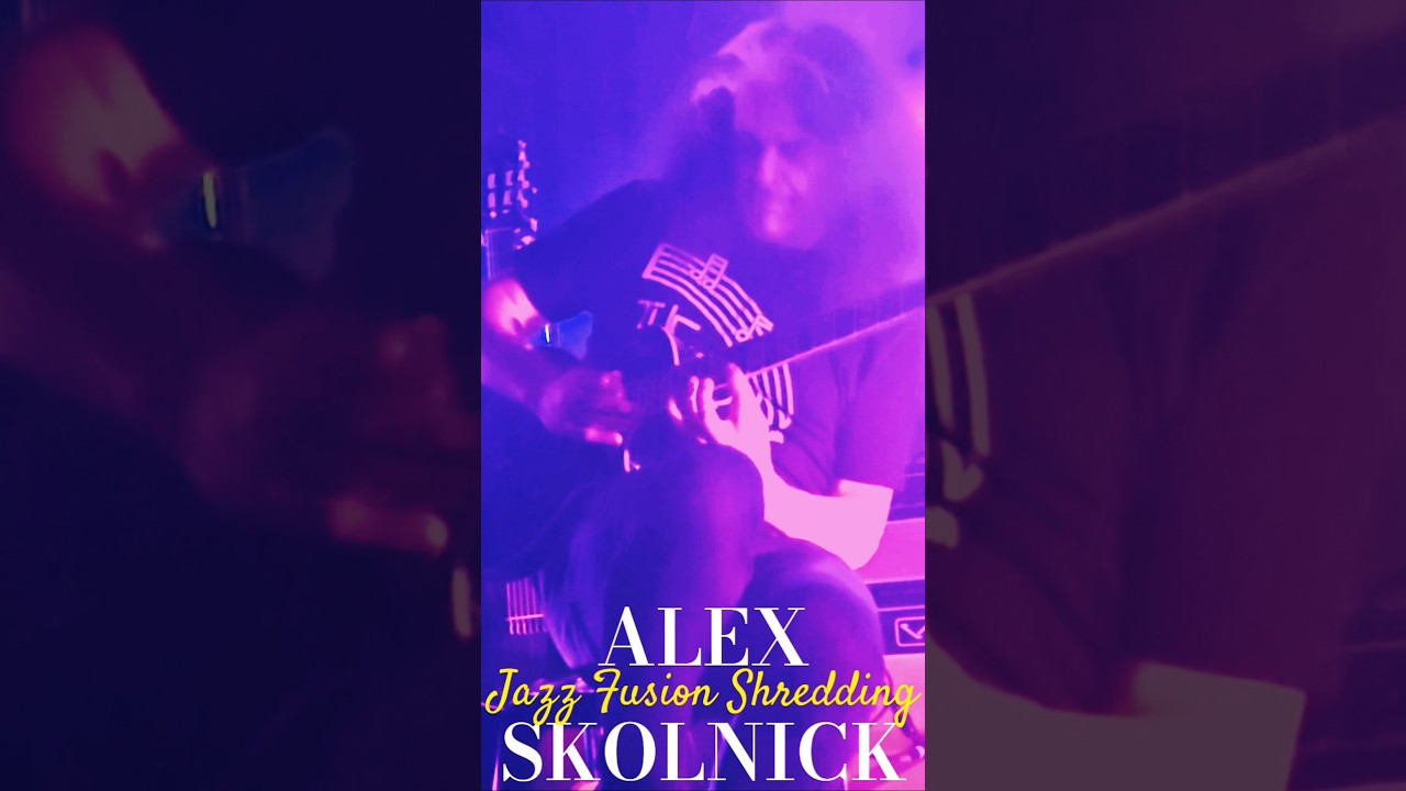 TESTAMENT's Alex Skolnick SHREDDING Jazz Fusion with PAKT Live 2025