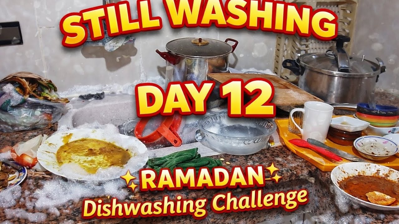  What 12 Days of Dishwashing in Ramadan Looks Like