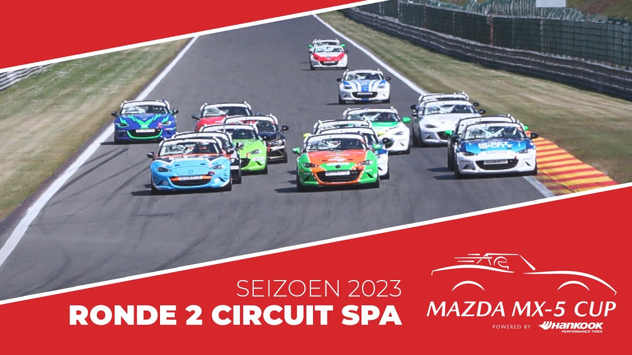Mazda MX5 Cup - Seizoen 2023 - Ronde 2 Spa