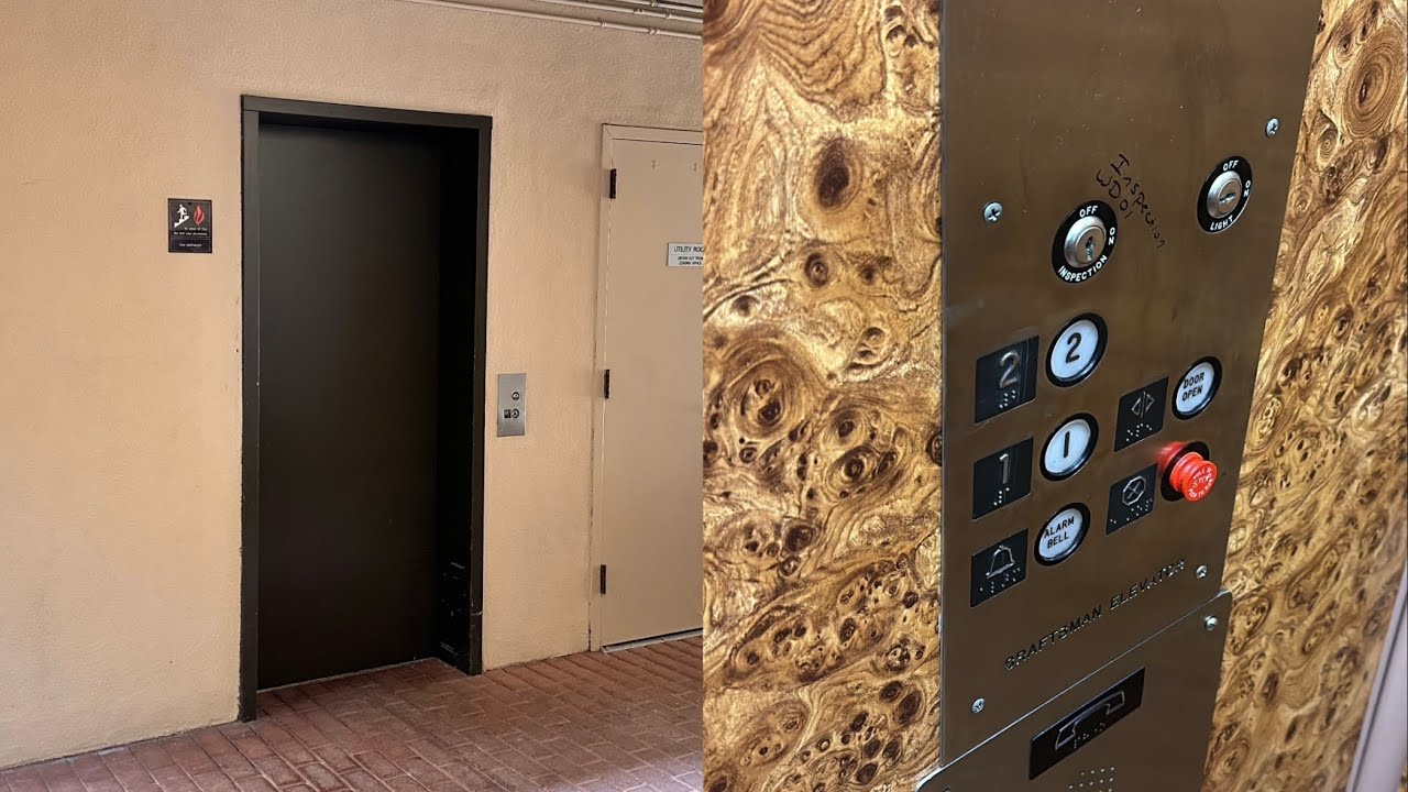 Dated Craftsman Hydraulic Elevator @ 20410 Town Center Ln, Cupertino, CA