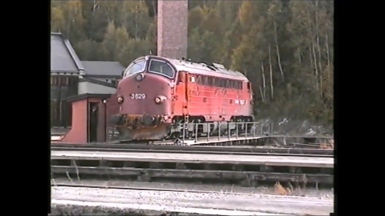 NSB Di3 in 2000 and some NSB trains  Reworked version