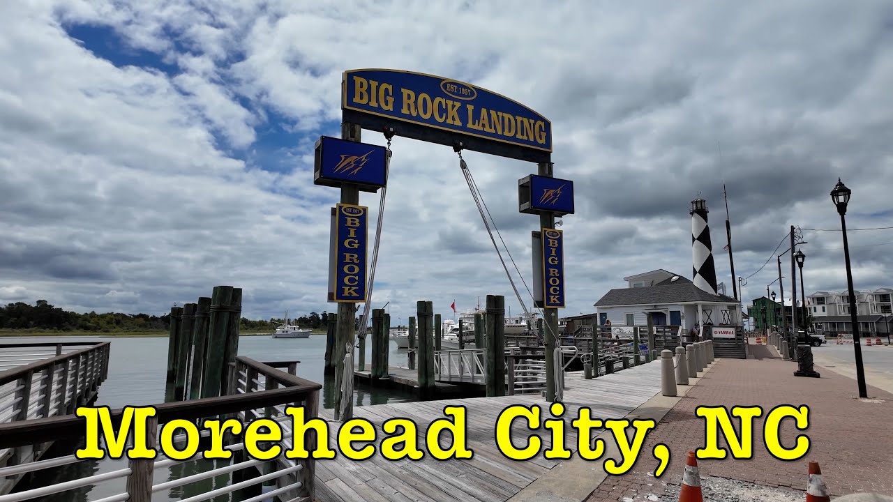 Morehead City | Town Center Walk Through |  Visit, shop, eat, move to, or start a business