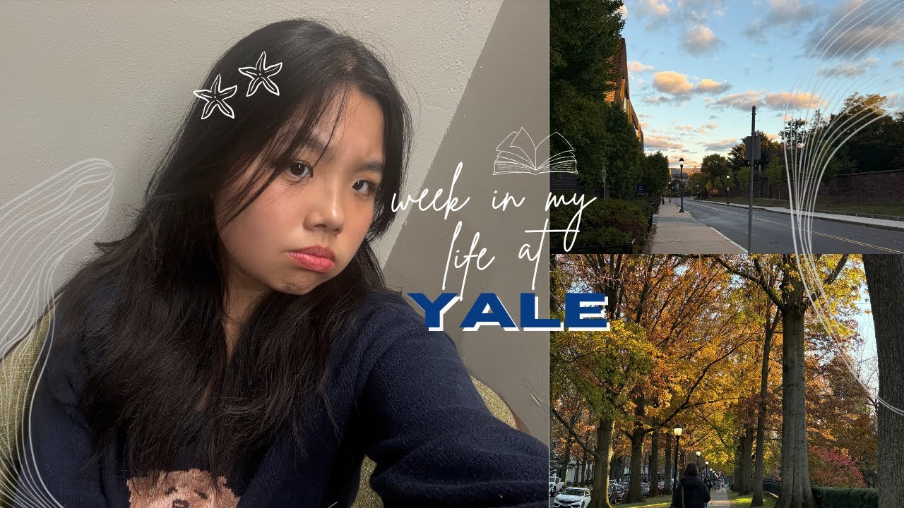 eventful week in my life @ yale (first-year) 𝜗𝜚 | formals, studying,  food, feeling lost in classes