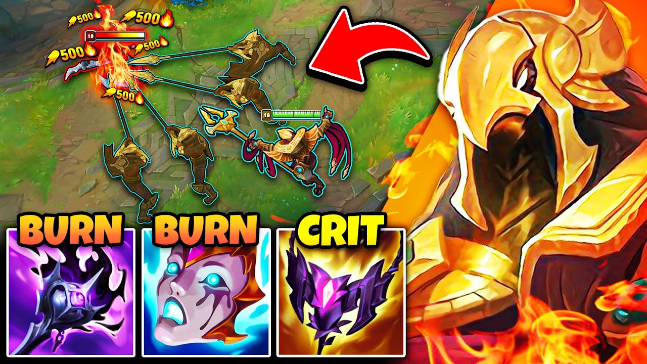 AZIR, BUT MY SOLDIERS MELT EVERYTHING ALIVE! (BURN BUILD IS OP)