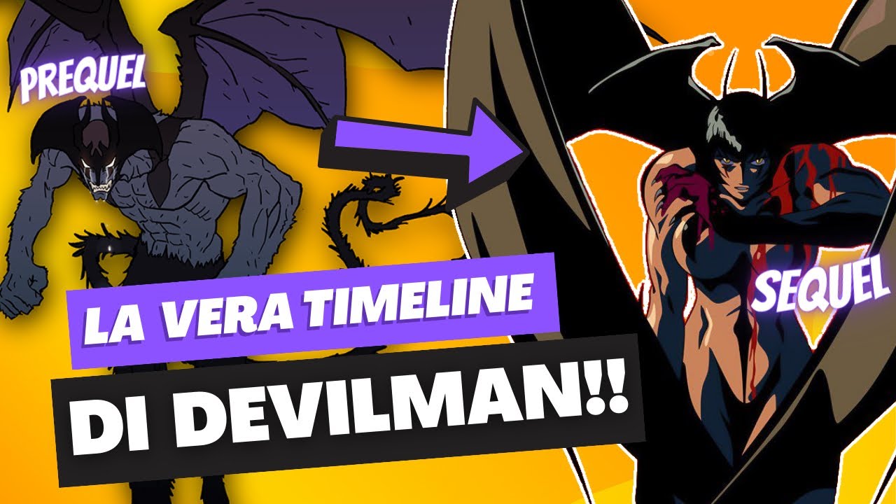 La TIMELINE COMPLETA di DEVILMAN