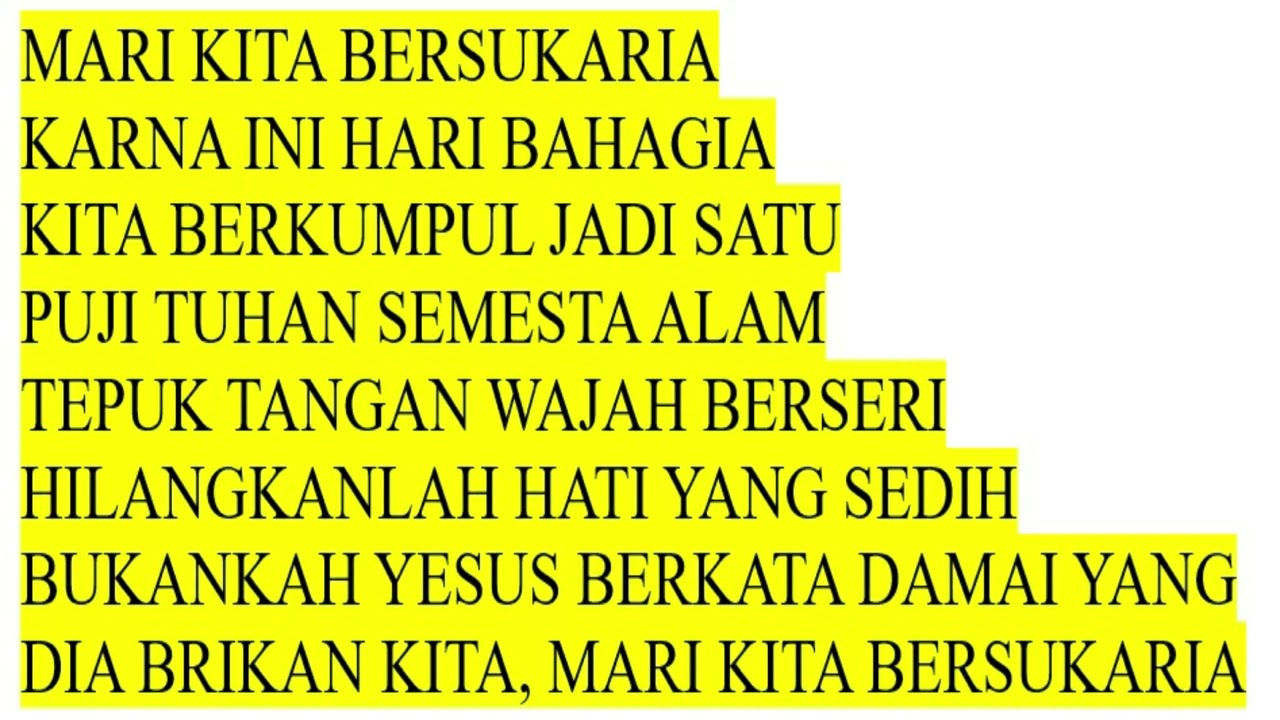 KARAOKE MARI KITA BERSUKARIA