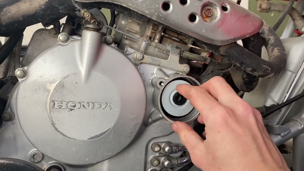 Cambio de aceite y filtro TRX400ex