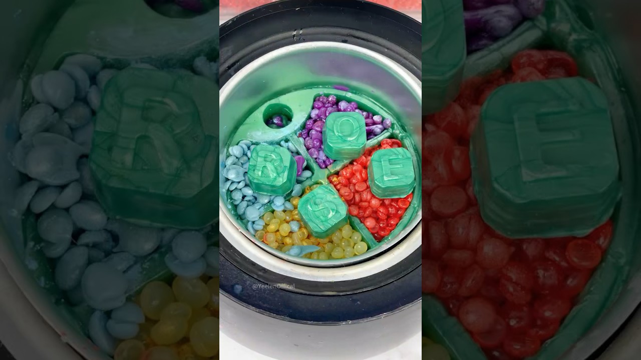 The wax beads with glitter #waxbeads #wax #hardwax #hairremoval #hairremovalproducts #yeelen #beauty