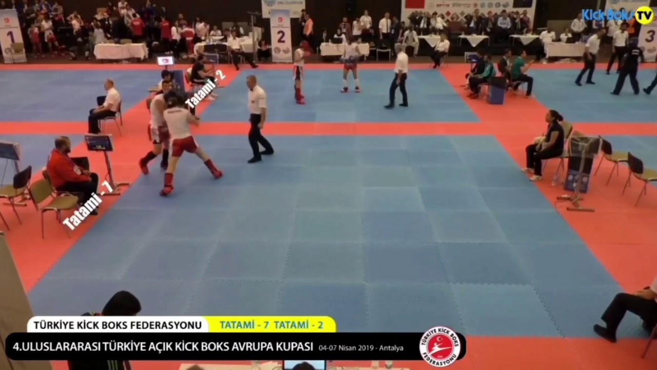 Burak Buğday Wako European Cup 74 Kg Kicklight Red Corner