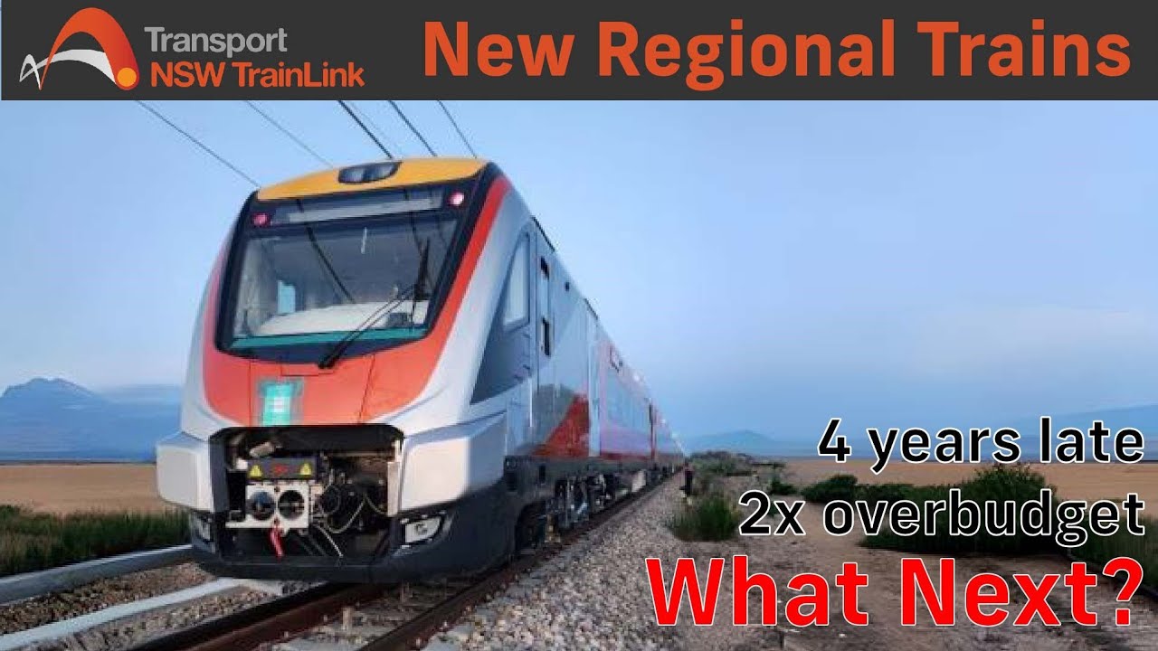 Новый региональный парк поездов NSW TrainLink — что пошло не так?