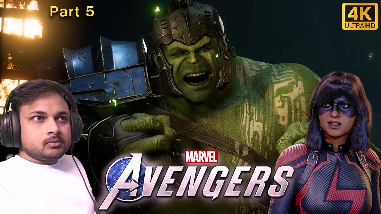 Finding The Iron Man | Marvel avengers part 5 Gameplay | Ultra Graphics [4k 60FPS]