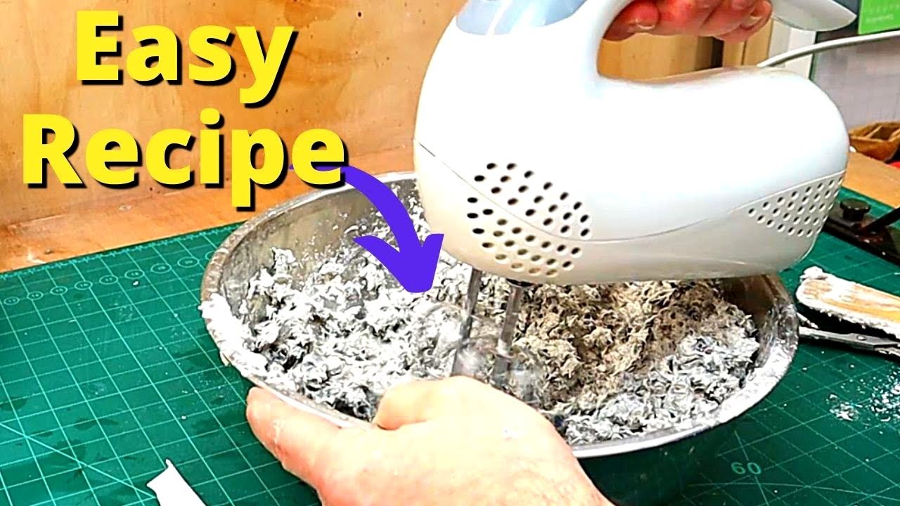 I Try Making My Own Air Dry Paper Clay