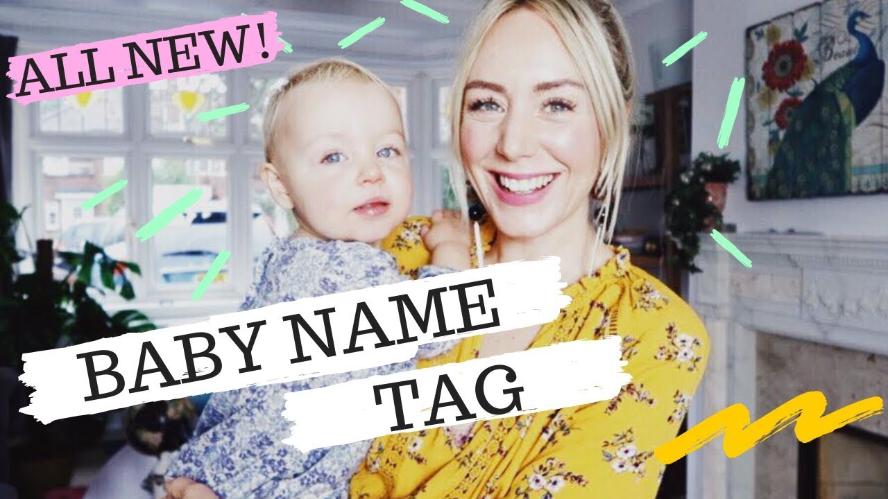 BRAND NEW! BABY NAME TAG / CHALLENGE 2019 | SJ STRUM