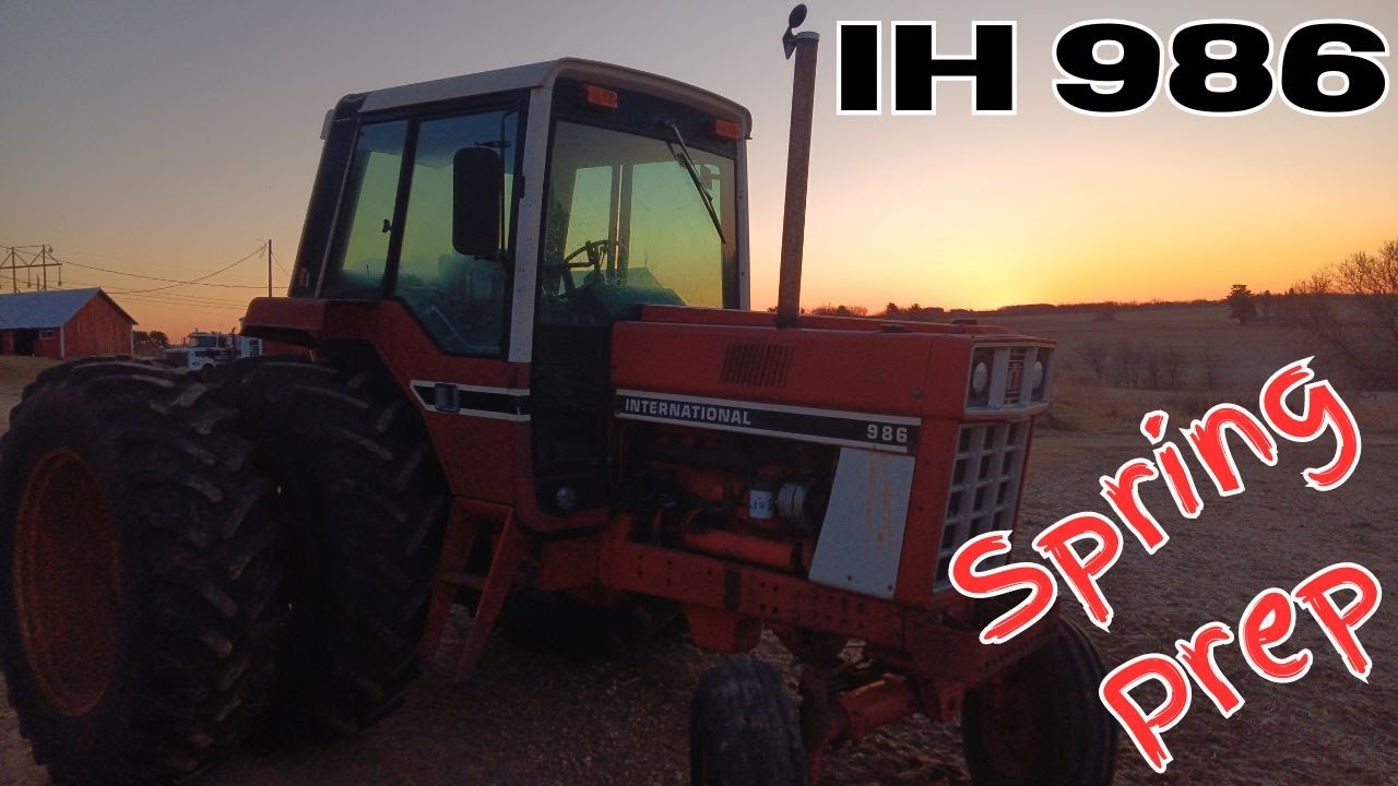 IH 986 Work Before Spring