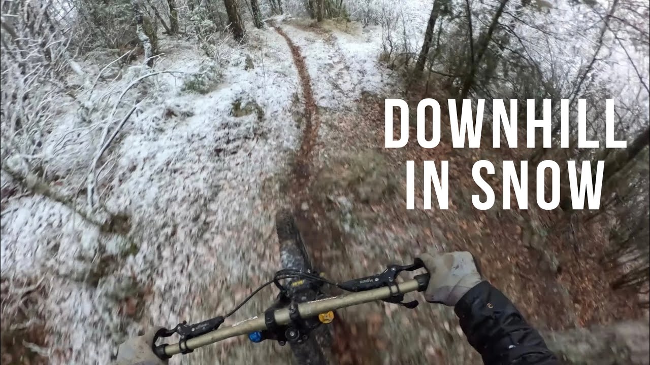 FIRST TIME RIDING IN SNOW FEELS SICK