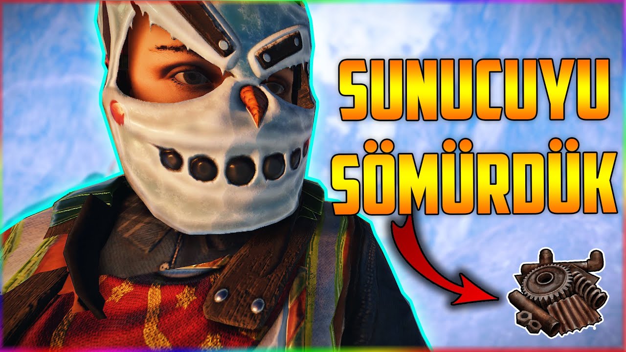 Sunucuyu S&ouml;m&uuml;rd&uuml;k - Rust T&uuml;rk&ccedil;e (Modsuz Part 2/7)