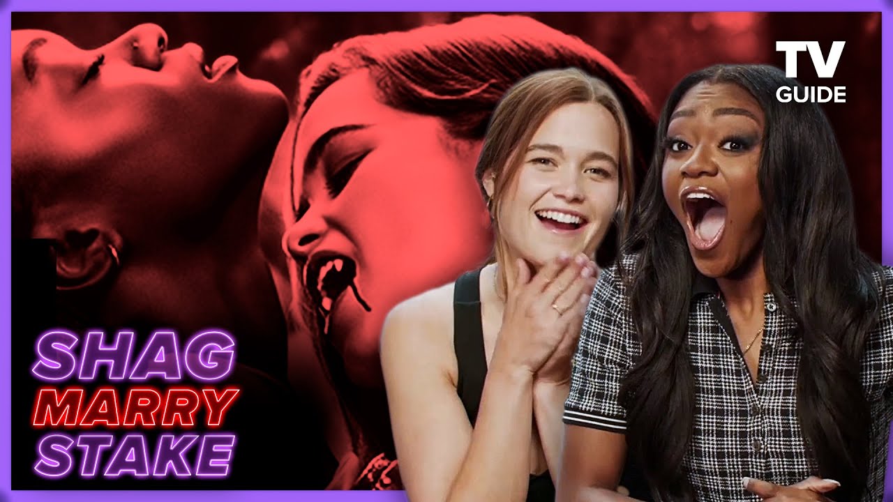 Netflix's FIRST KILL Stars Play MARRY, SHAG, STAKE | Sarah Catherine Hook, Imani Lewis