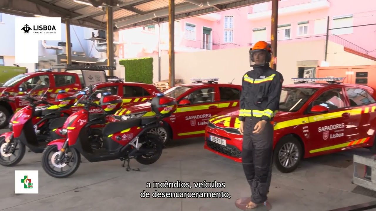 Regimento de Sapadores Bombeiros de Lisboa - Operação JMJ