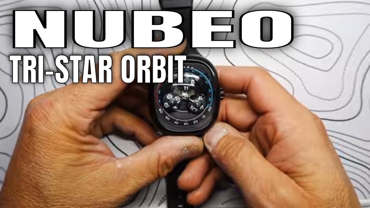 Nubeo Tri-Star Orbit — уникальный циферблат, яркая индивидуальность