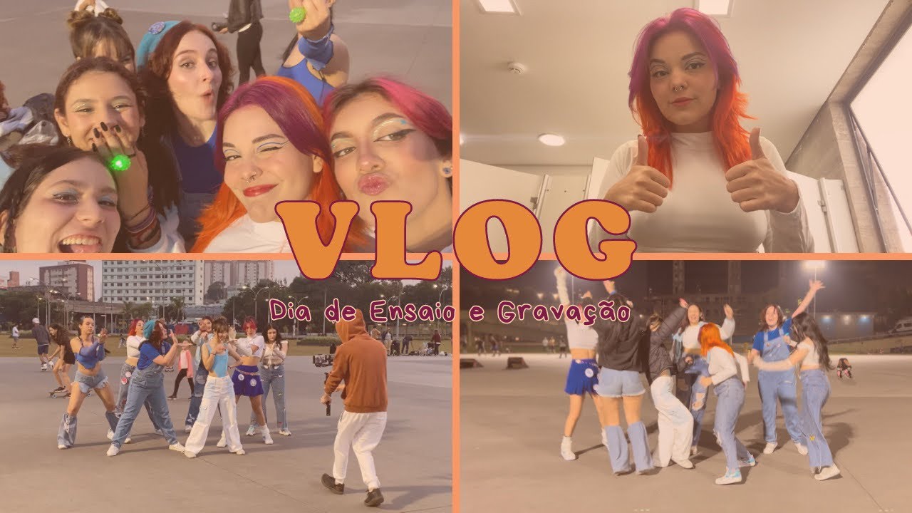VLOG: um dia de ensaio + gravação | Kpop Cover