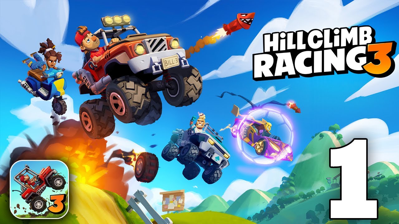 Hill Climb Racing 3 Gameplay Walkthrough Part 1 (iOS, Android)
