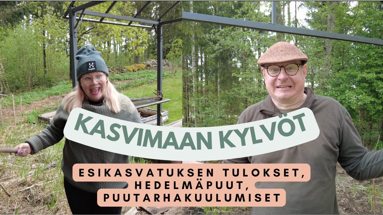 Kasvimaan kylvöt ja kevät puutarhassa