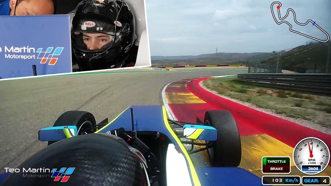 FIRST TIME driving an F4 at just 13!