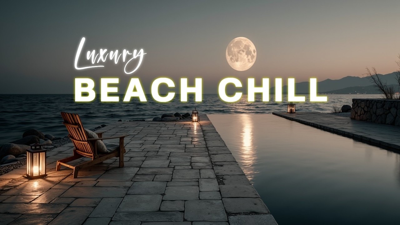 Ночной чилаут на пляже 2026 | Спокойный океан ~ Глубокий релакс