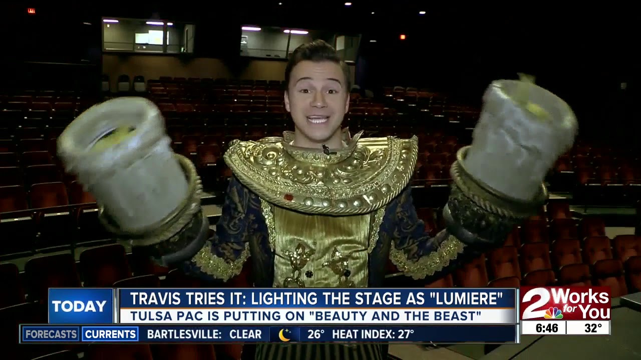 Travis Tries It: Beauty and the Beast Costume
